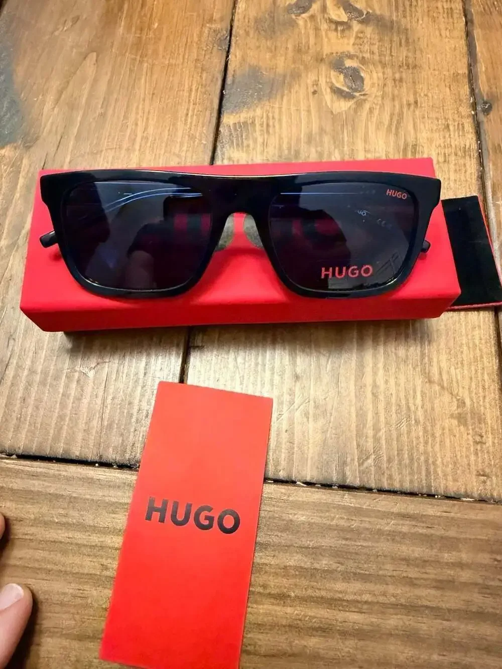 Hugo Boss HG 1297/S Sunglasses with Case - Blue Tibt on Frames - Brand New